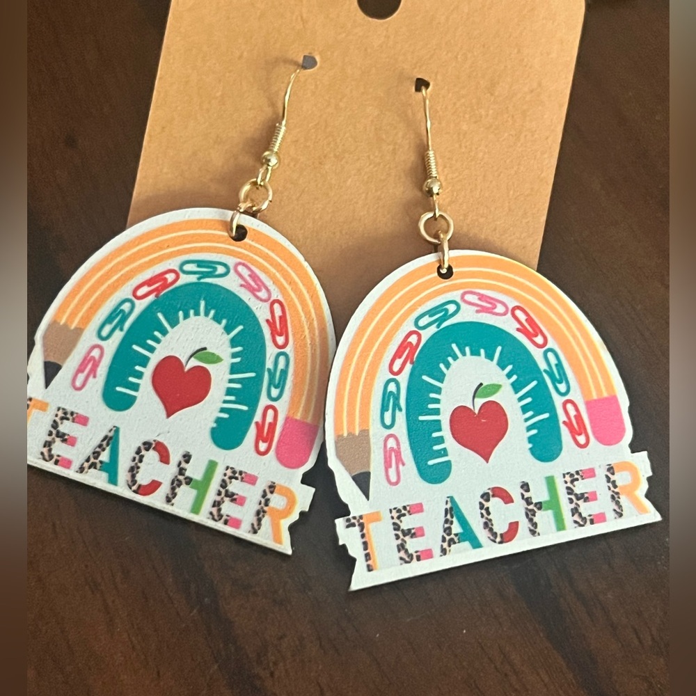 Teacher earrings new!
